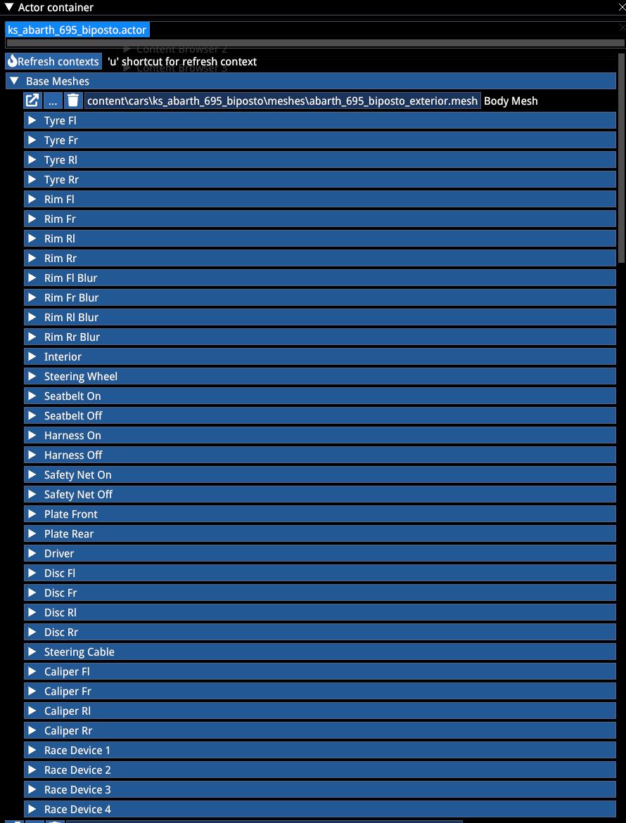 Base meshes
