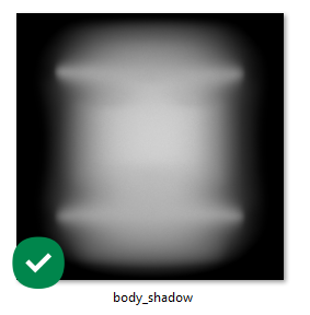 Body shadow texture