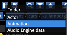 Import animation